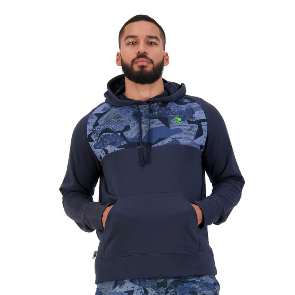 GULL CLOTHING ARTICLE #7401 MENS MILITIA OVER HEAD HOODIE